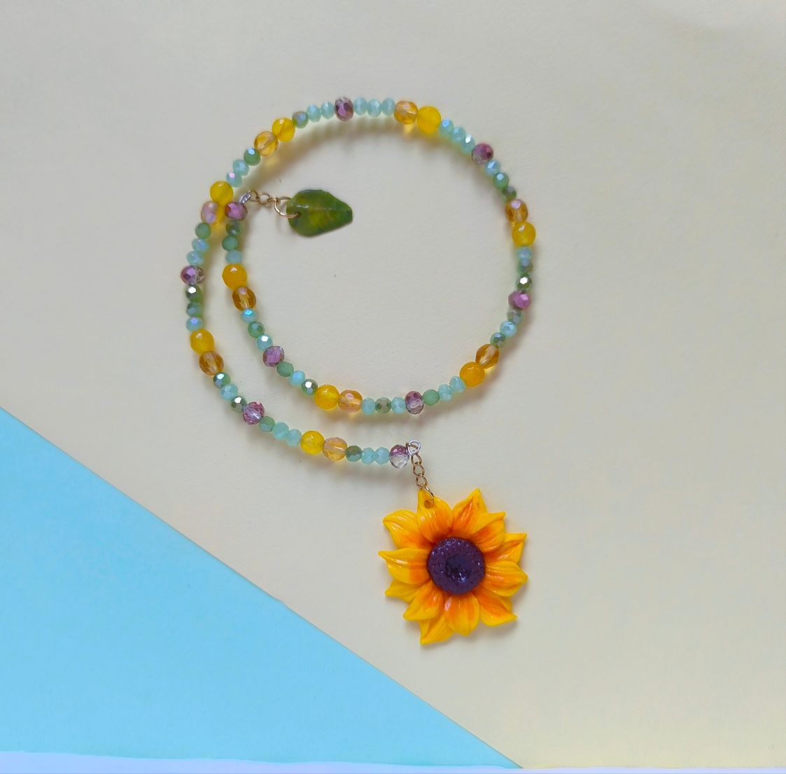 Collar Girasol de verano