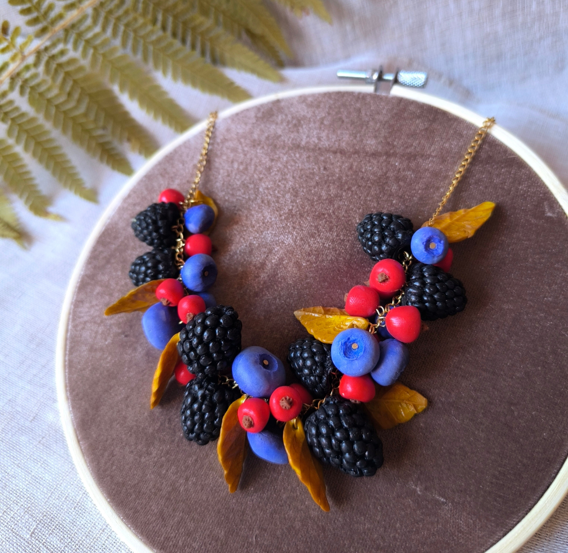 Collar Frutos de Medianoche