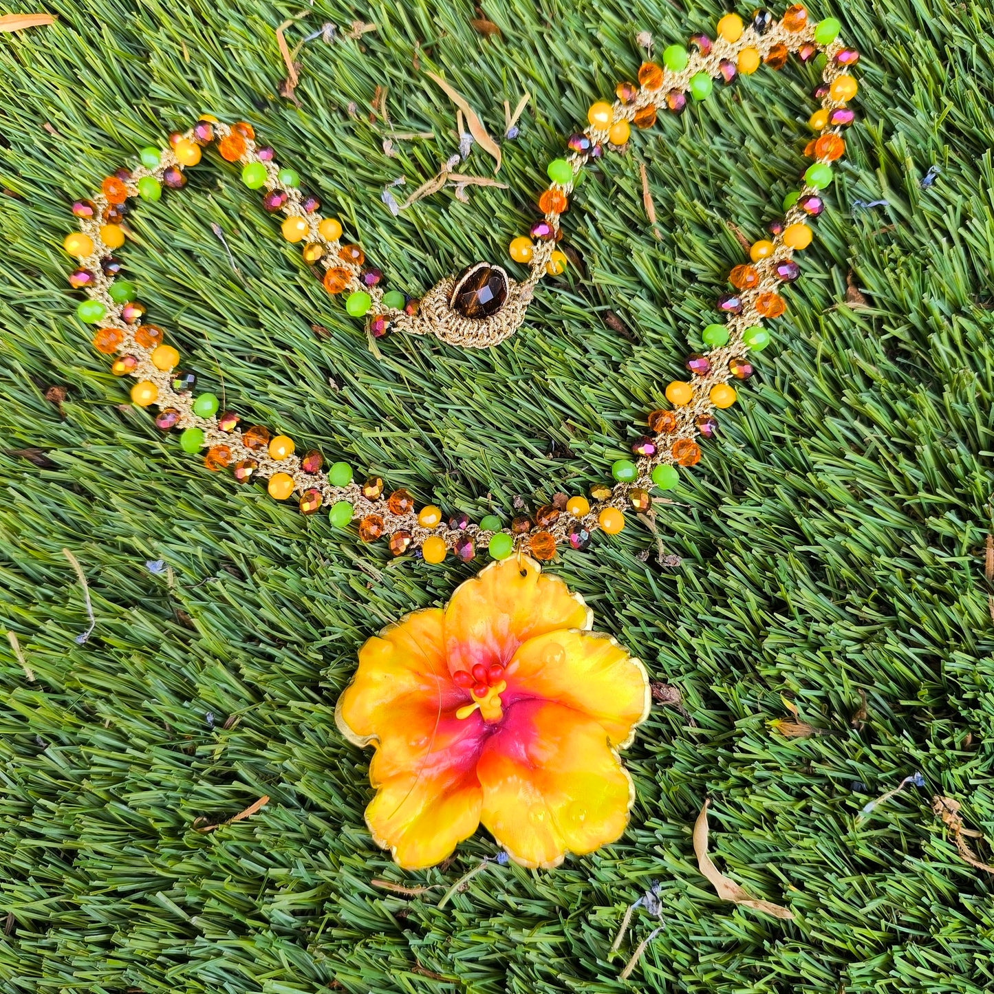 Collar Hibiscus Solar