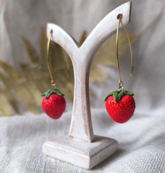 Pendientes Fresones largos