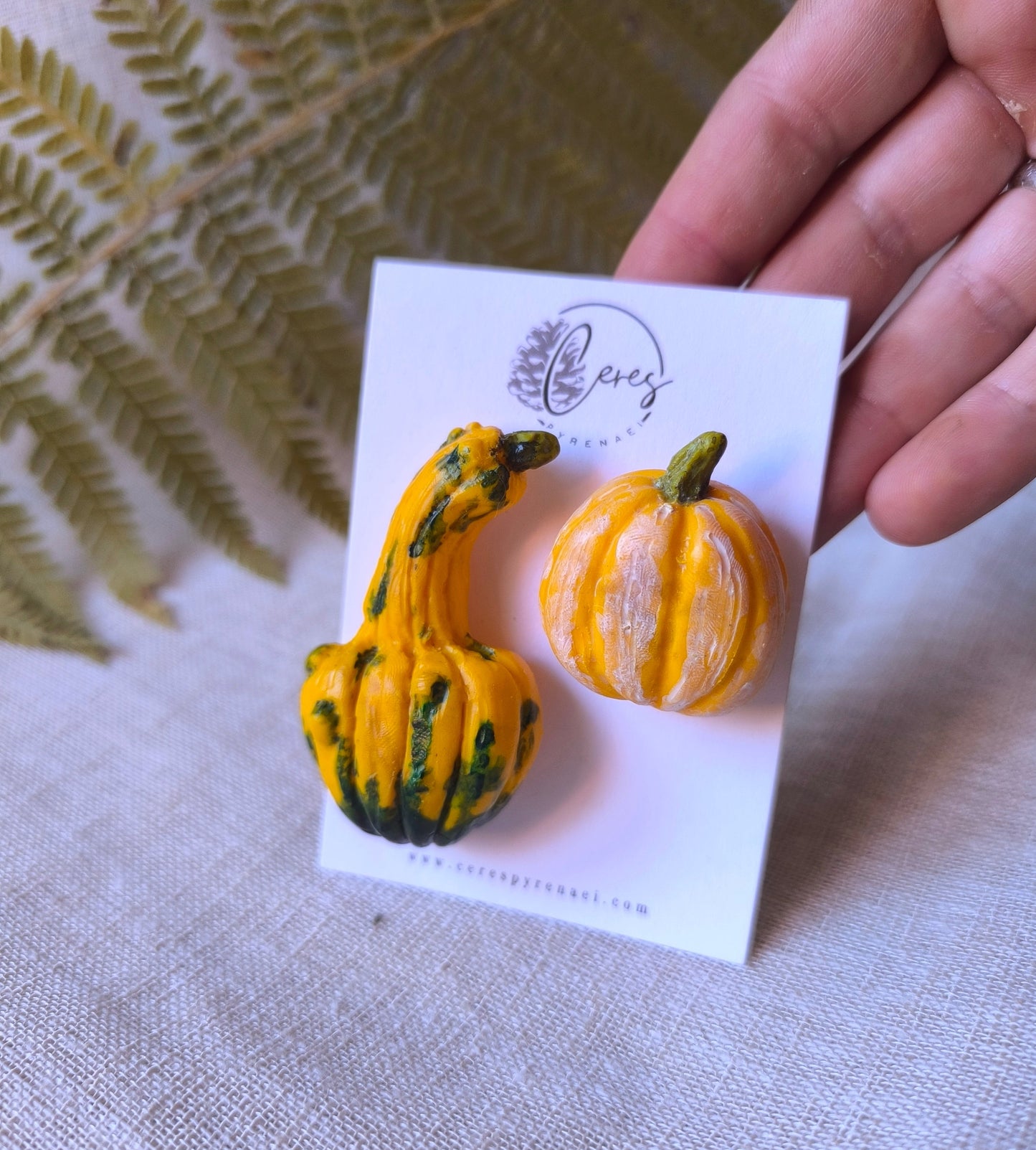 Pins Calabazas Amarillas