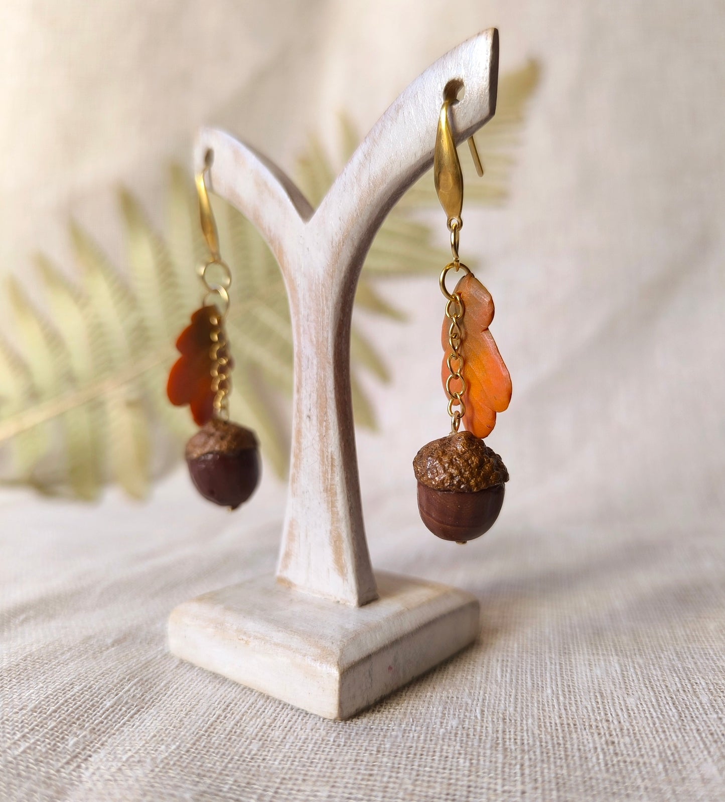 Pendientes Bellota de Otoño