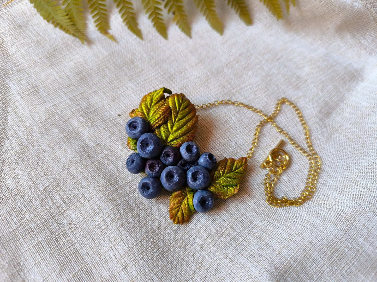 Collar Arándanos Silvestres
